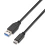 Aisens Cable USB 3.1 Gen2 10Gbps 3A USB-C a USB-A 1m Negro